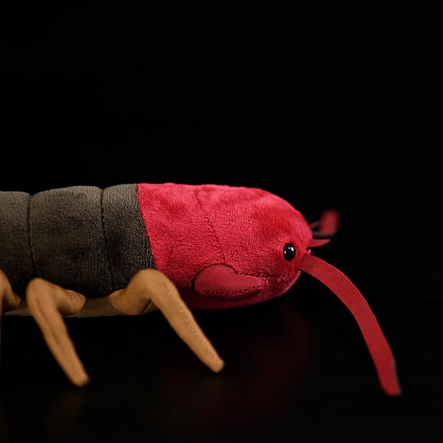 Centipede Plush Animal - Brown 23.6 Inch,Centipede Plush Toy, Realistic Stuffed Toy, Girls Toy,Centipede Toy for Kids, Home Decor, Cuddle Toy