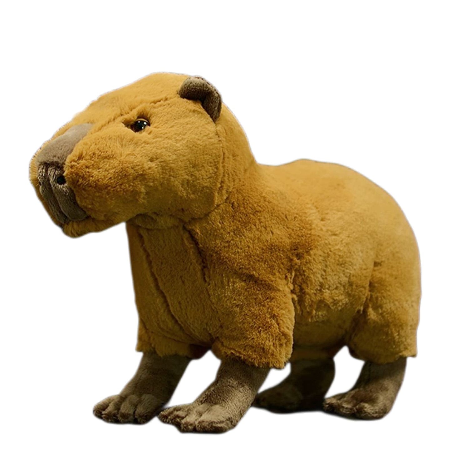 Realistic Capybara Stuffed Animal-Pink 12.6",Capybara Plush Toy, Soft Animals Toy,Girl Toys,Gifts for Kids