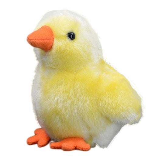 Lifelike Chick Plush-Yellow 4" Chicken Stuffed Animal,Soft Chicks Plush Toy,Girl Toys,Gifts for Kids