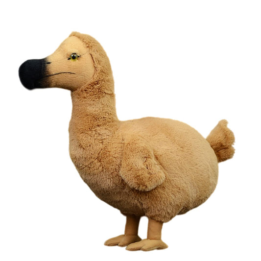 Realistic Dodo Bird Stuffed Animal-Brown 14",Soft Big Bird Toy Gifts for Kids, Home Decor,Hugging Toy