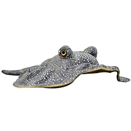 Realistic Stingray Fish Plush-19”, Lifelike Leopard Stingray Stuffed Animal, Soft Skate Stingray Plush Toy,Stingray Gifts,Gifts for Kids,Baby Gift,Cute Plush,Home Dec