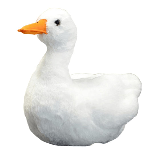 Realistic Cole Duck Stuffed Animal-White 12",Duck Plush Toy, Duck Stuffed Animal,Duck Plush Toy,Girl Toys,Gifts for Kids,Duck Decor