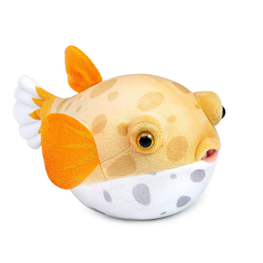 Cute Pufferfish Plush Toy, Fish Stuffed Animal, Plush Toy, Gifts for Kids, Fish 7 Inches Yellow