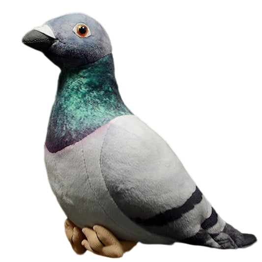 Pigeon Stuffed Animal-Gray 7",Pigeon Plush Toy for Kids,Bird Stuffed Animal Toy,Soft Toys,Gifts for Kids,Home Decor