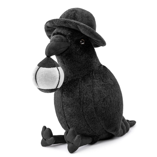 Luminous Crow Stuffed Animal- Black 9’’,Bird Plush Toy,Soft Toy for Girl,Gifts for Kids,Home Decor,Hugging Toy