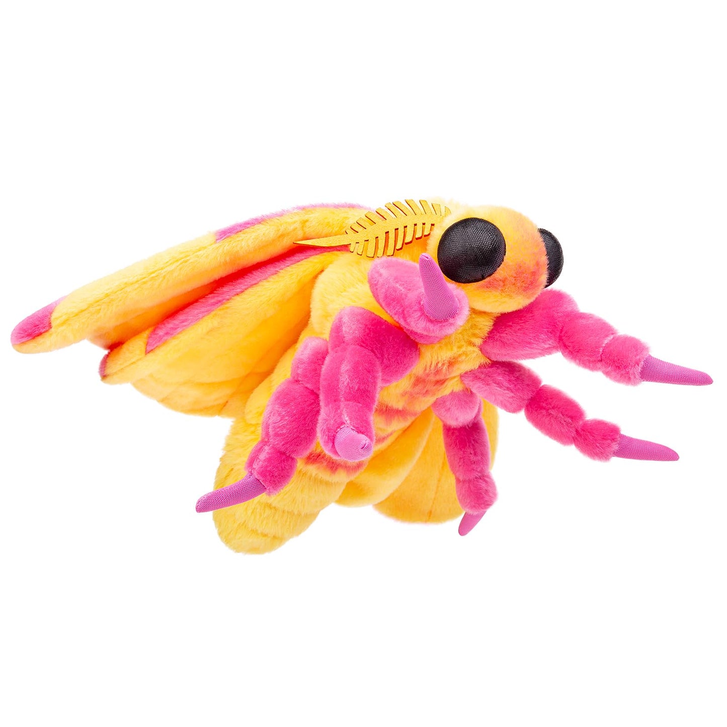 Rosy Maple Moth Plush Animal - 10 Inch, Soft Moth Stuffed Toy, Girls Toy, for Kids, Baby Gifts,Home Decor, Cuddle Toy