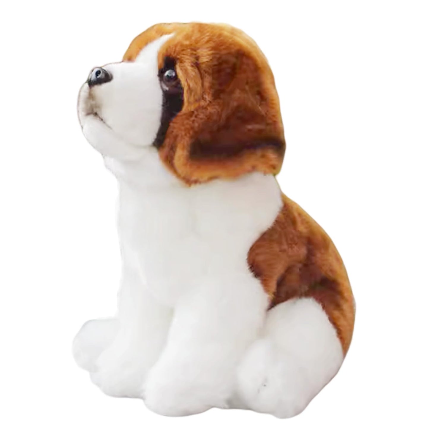 Saint Bernard Dog Stuffed Animal-Sitting Brown,Puppy Plush Toy, Dog Stuffed Animal,Soft Gifts Toy for Kids,Home Decor,Hugging Toy
