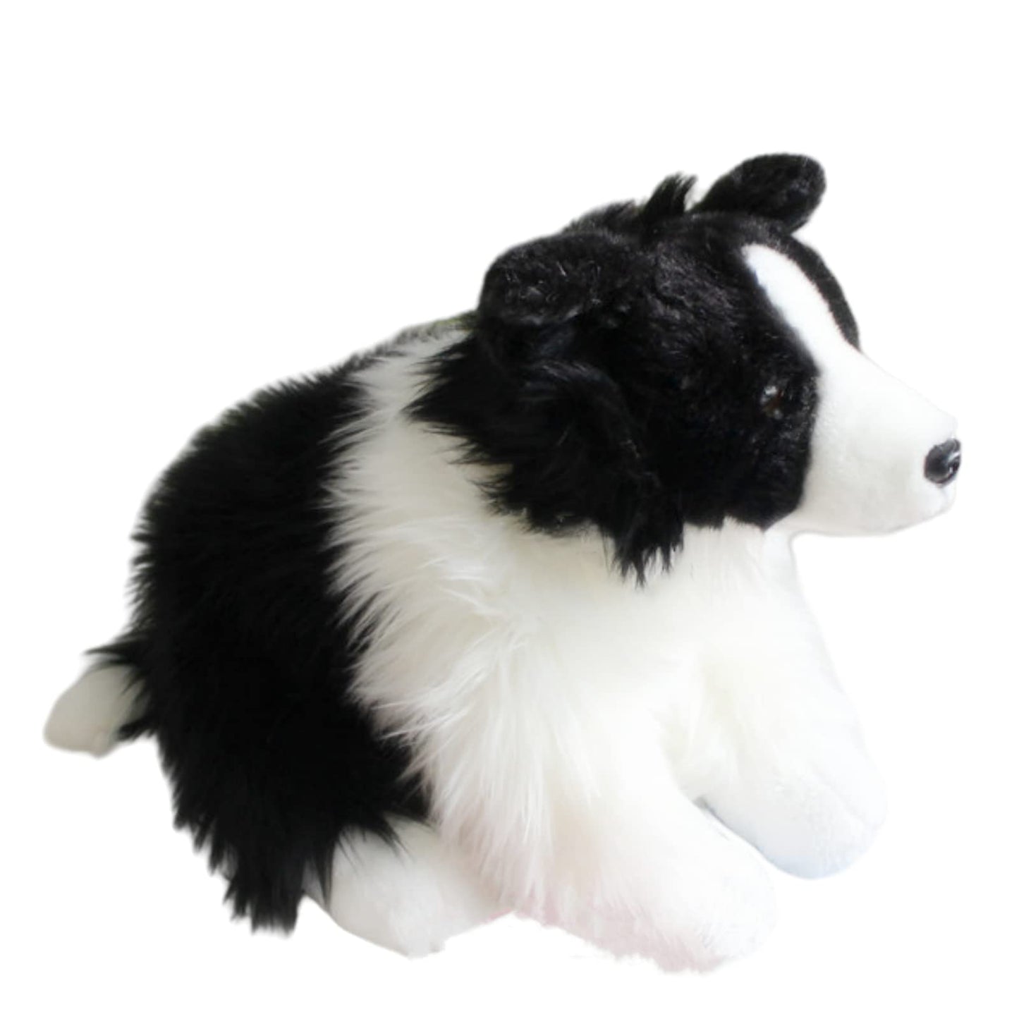 Realistic Border Collie Stuffed Animal-12in,Dog Plush,Soft Toy for Kids, Home Decor,Hugging Toy