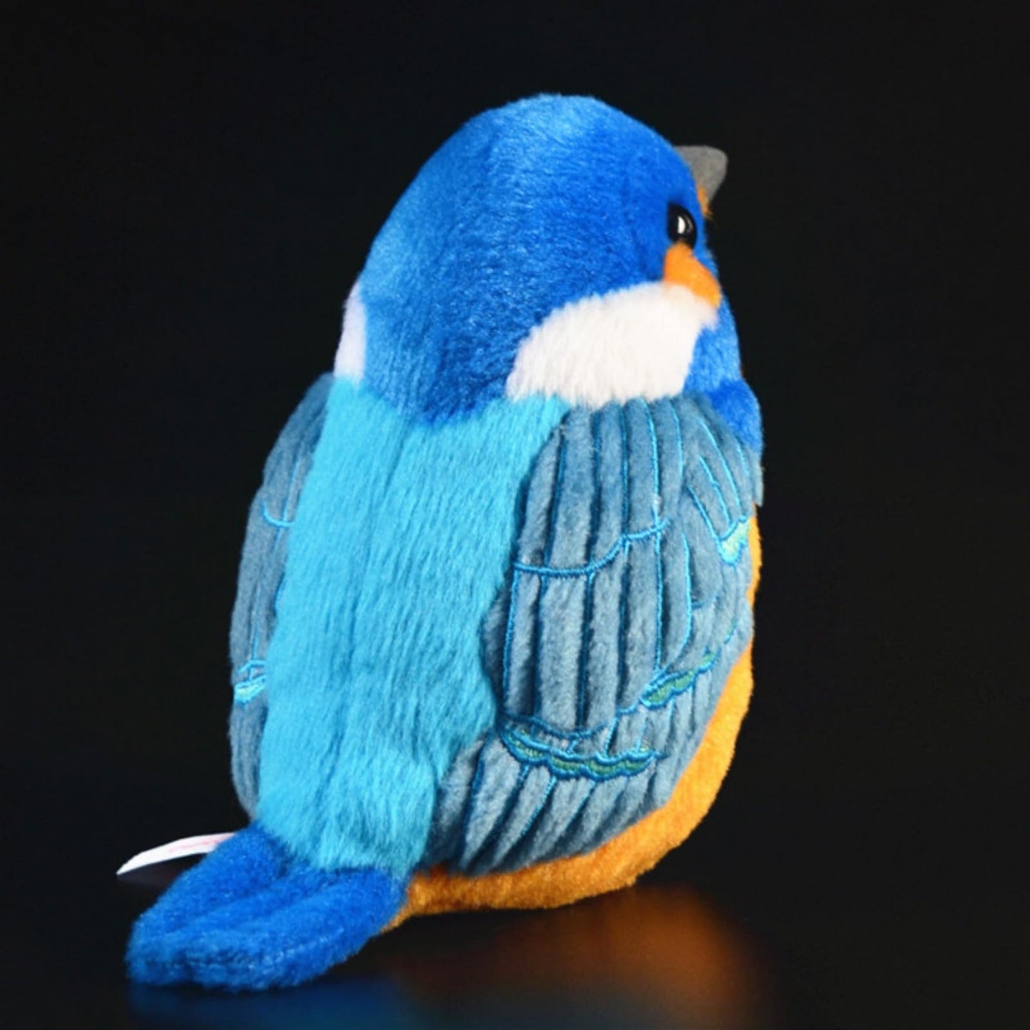 Realistic Kingfisher Stuffed Animal 9.84",Bird Plush Toy, Delicate,Girl Toys