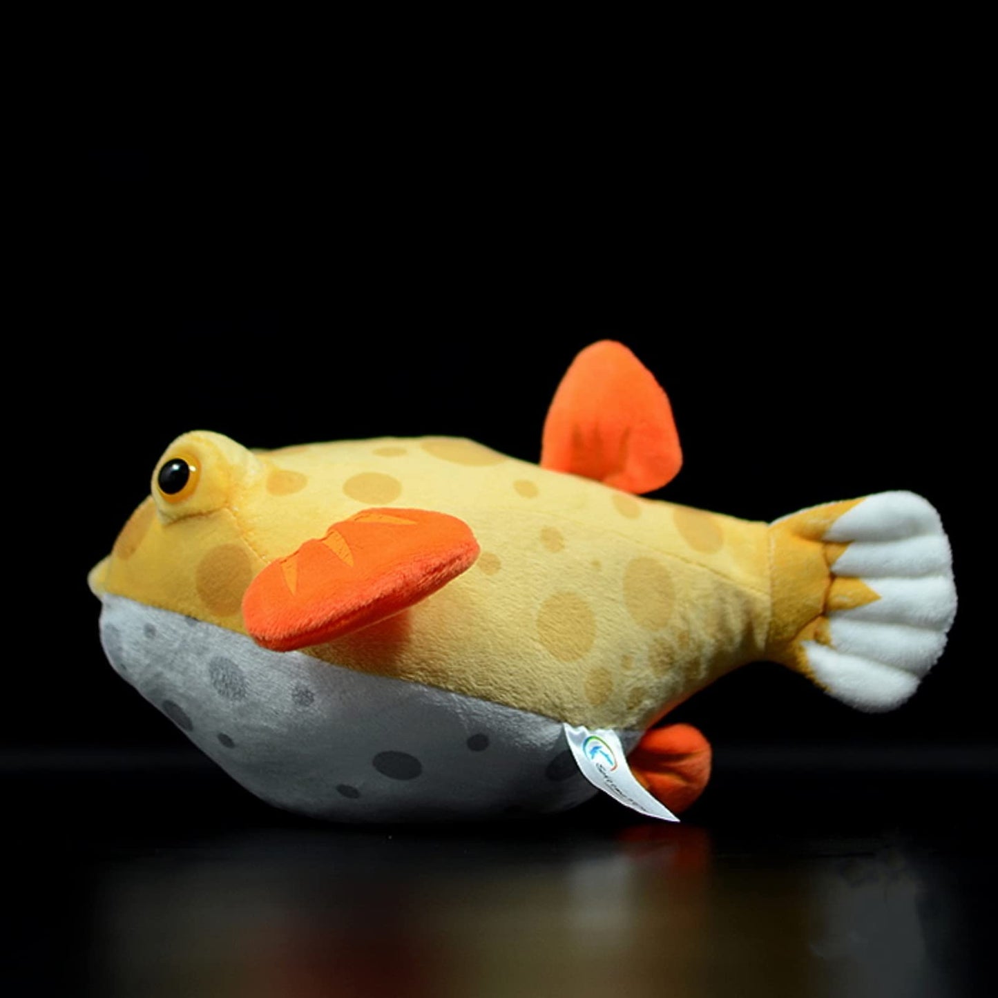 Cute Pufferfish Plush Toy, Fish Stuffed Animal, Plush Toy, Gifts for Kids, Fish 7 Inches Yellow