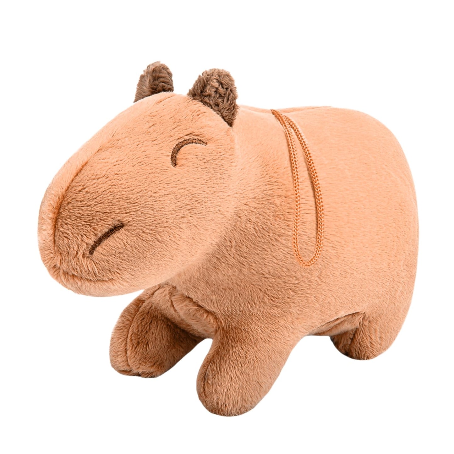Realistic Capybara Stuffed Animal-Pink 12.6",Capybara Plush Toy, Soft Animals Toy,Girl Toys,Gifts for Kids