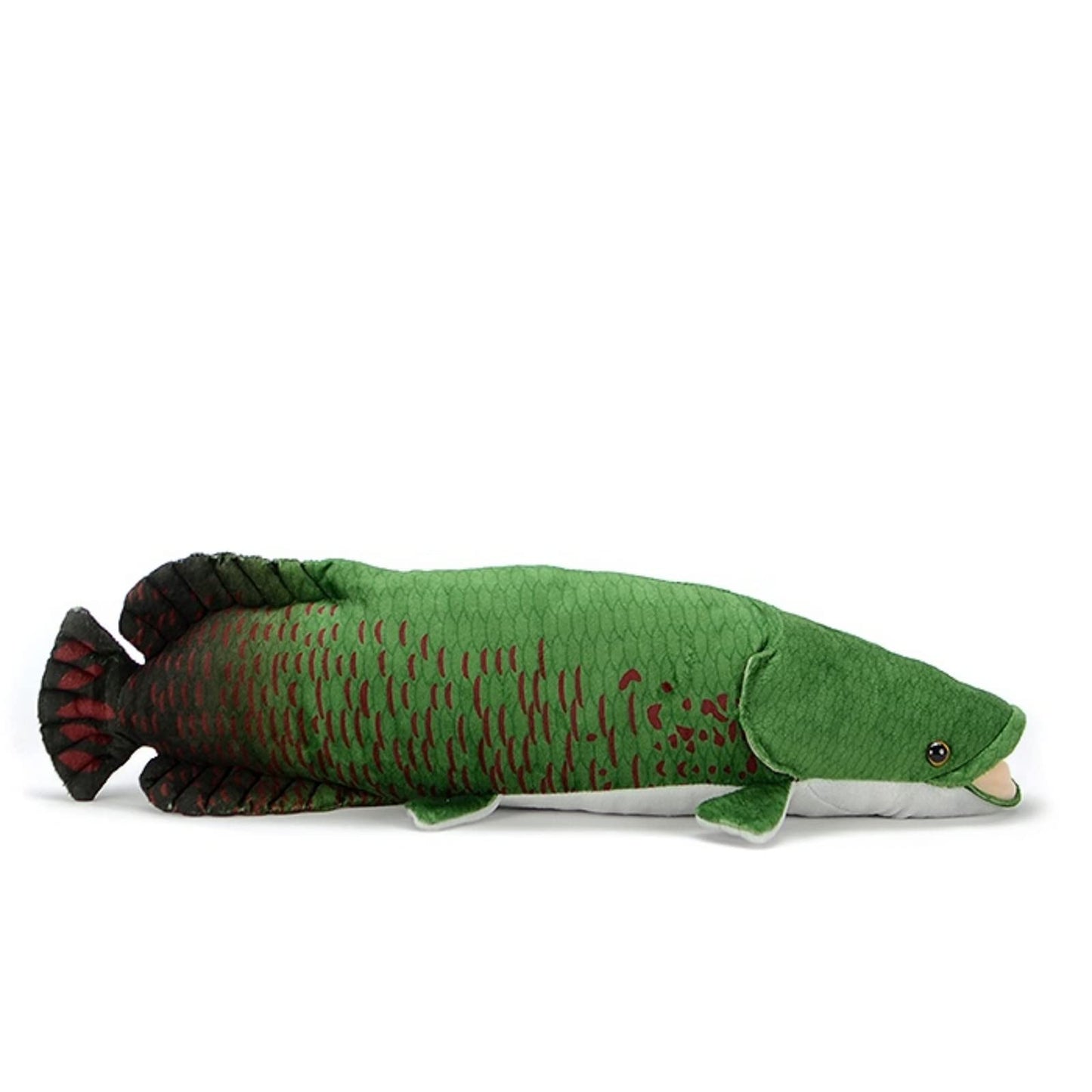 Arapaima Gigas Fish Stuffed Animal-Green 19.69",Fish Plush Toy, Arapaima Stuffed Animal,Home Decor,Hugging Toy