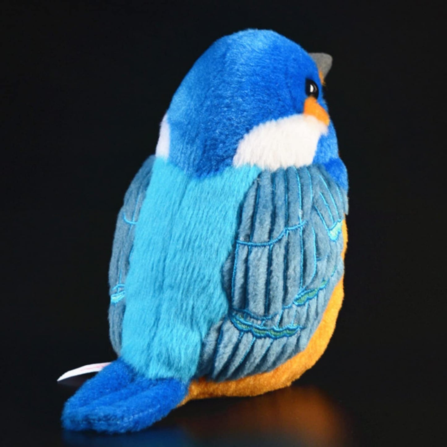 Realistic Kingfisher Stuffed Animal 9.84",Bird Plush Toy, Delicate,Girl Toys