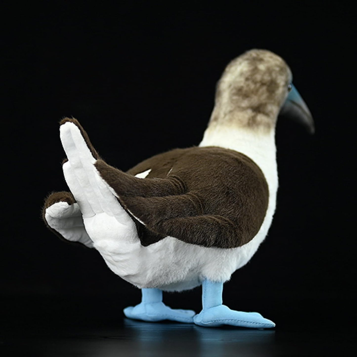 Realistic Blue-Footed Booby Plush Animal,Bird Plush Toy, Beautiful Stuffed Toy, Toy for Kids, Home Decor, Cuddle Toy