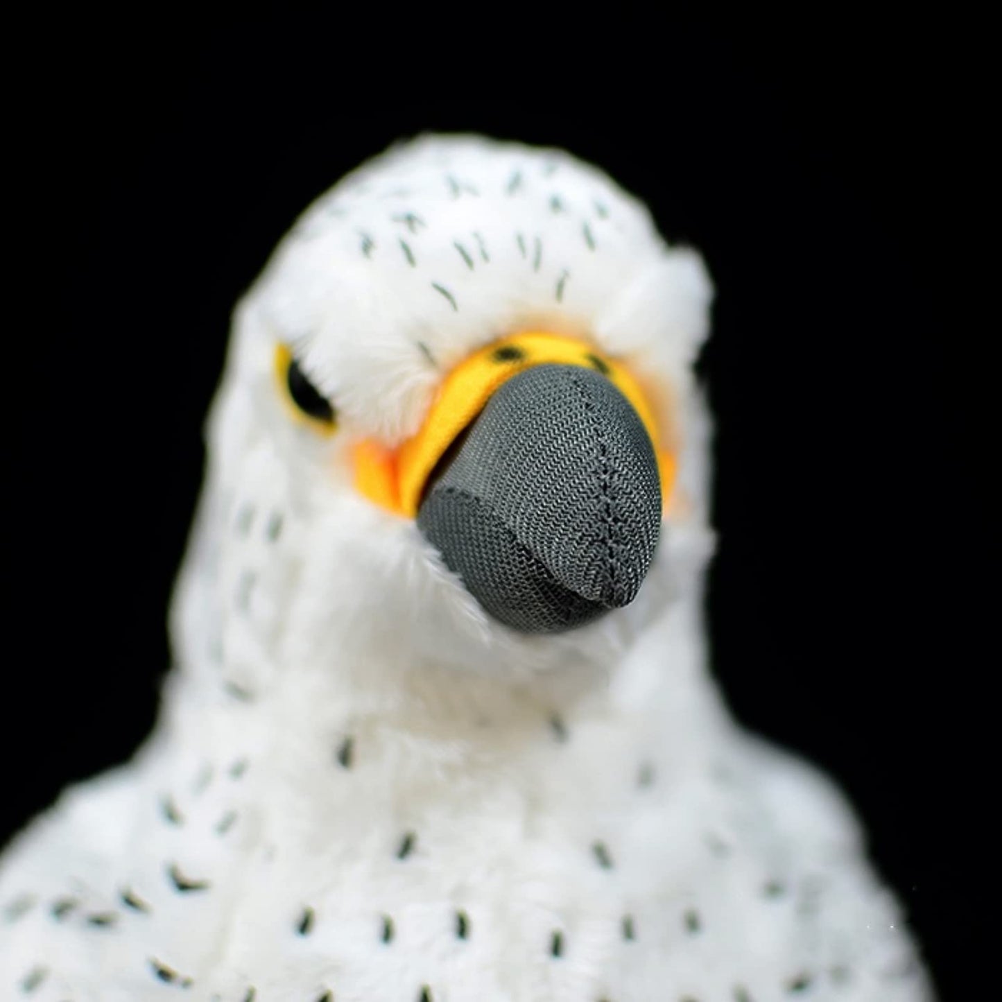 Lifelike Gyrfalcon Stuffed Animal-White 9.8" White Gyrfalcon Stuffed Animal,Cute Simulation Gyrfalcon Plushies, Toy Model Gifts,Stuffed Animals for Kids, Home Decor