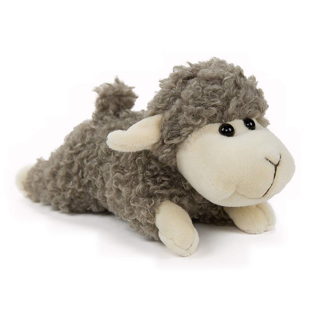 Sheep Stuffed Animal Lamb Plush Decorations 3Pcs (Sitting, Standing, Kneeling) White Sheep Toys Gift for Kids Little Girl/Boy