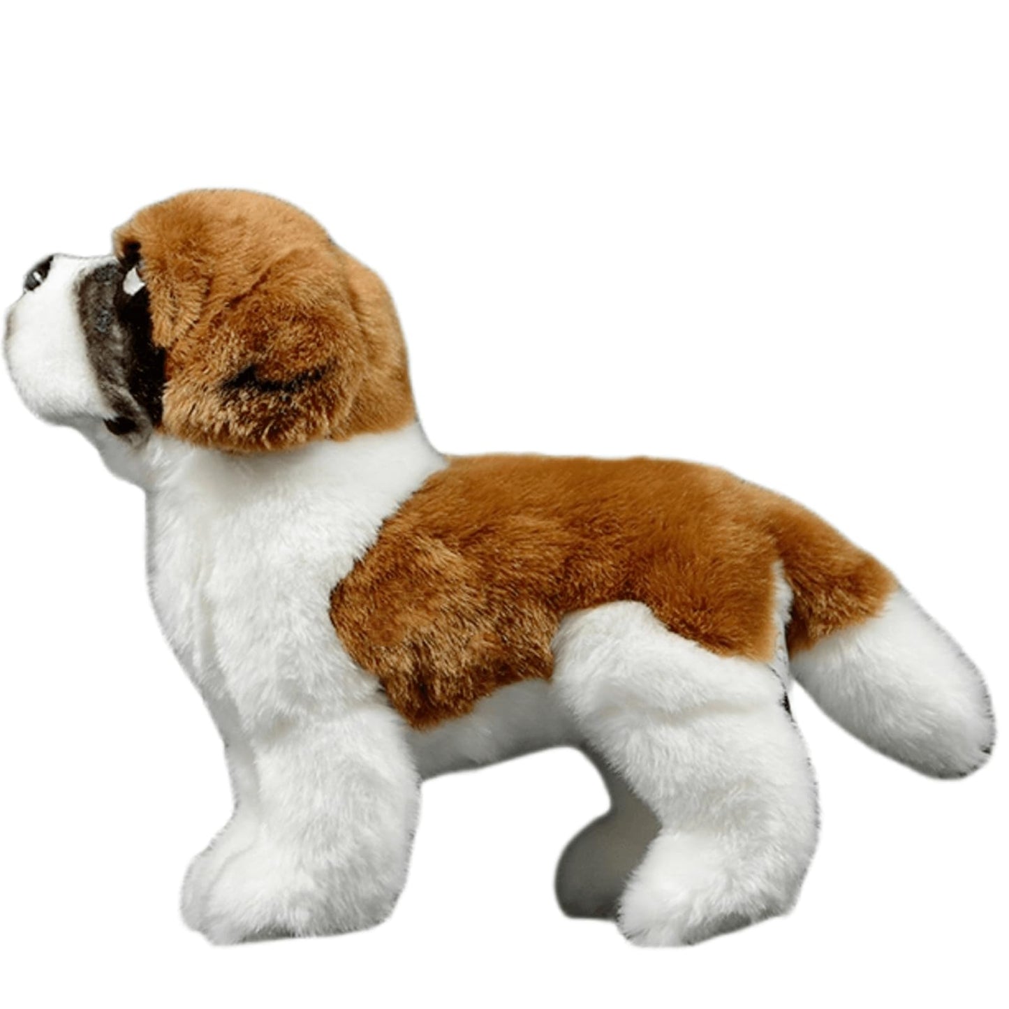 Saint Bernard Dog Stuffed Animal-Brown 10.24",Puppy Plush Toy, Dog Stuffed Animal,Soft Girl Toys,Gifts for Kids, Home Decor,Hugging Toy