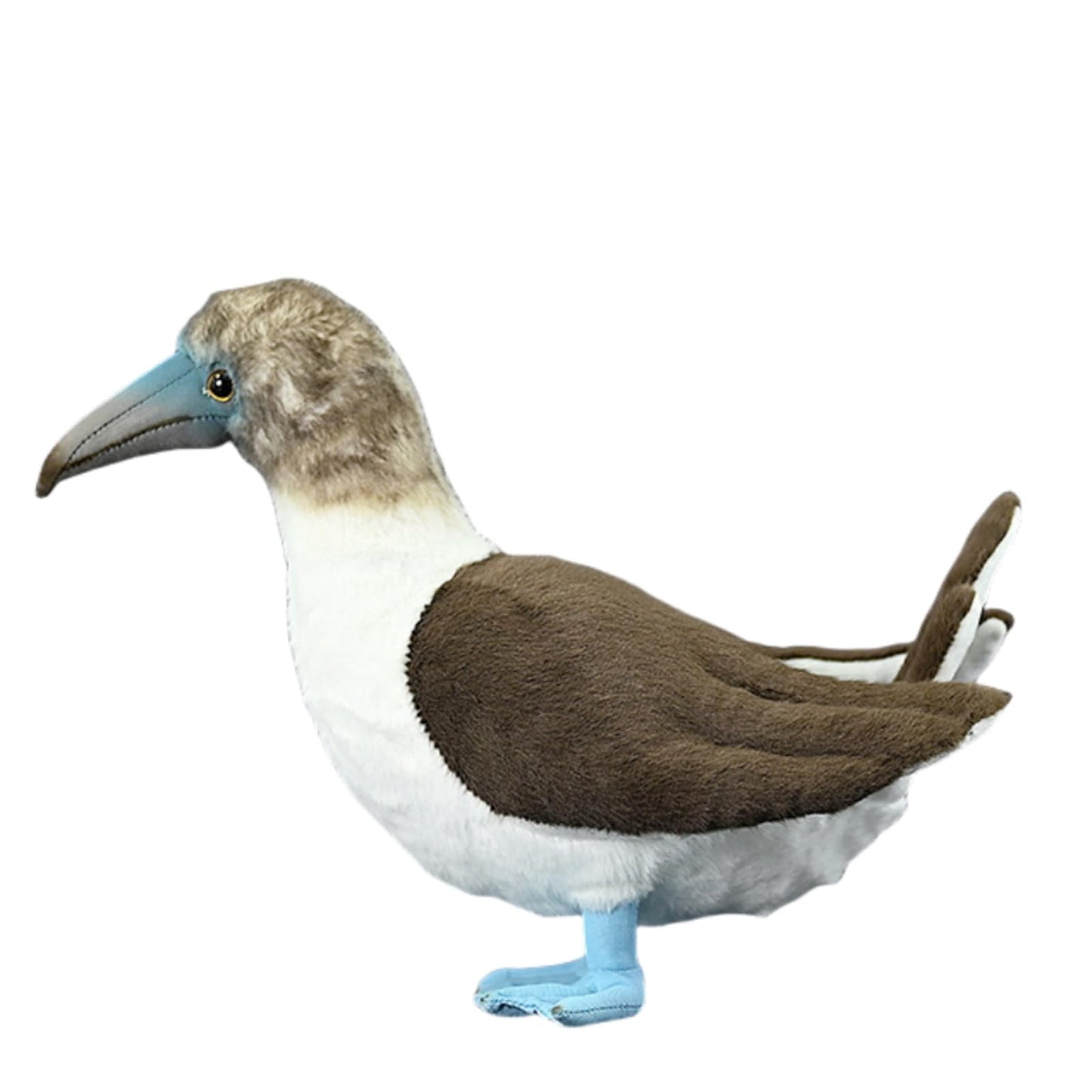 Realistic Blue-Footed Booby Plush Animal,Bird Plush Toy, Beautiful Stuffed Toy, Toy for Kids, Home Decor, Cuddle Toy