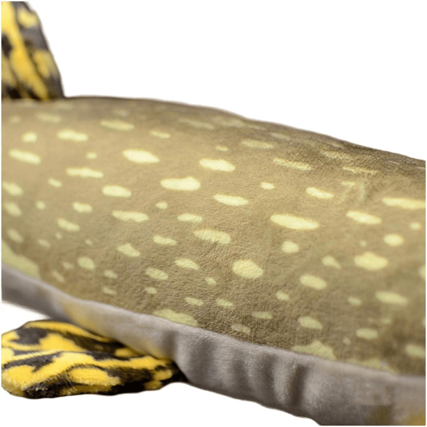 Pike Fish Plush Toy - Simulation 18.5" Lifelike Ocean Stuffed Animals Pike Plushie Toys Figur, Soft Sea Creatures Fish Model Plush Toy for Kids