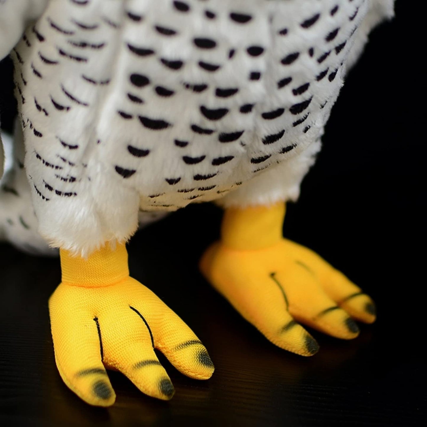 Lifelike Gyrfalcon Stuffed Animal-White 9.8" White Gyrfalcon Stuffed Animal,Cute Simulation Gyrfalcon Plushies, Toy Model Gifts,Stuffed Animals for Kids, Home Decor