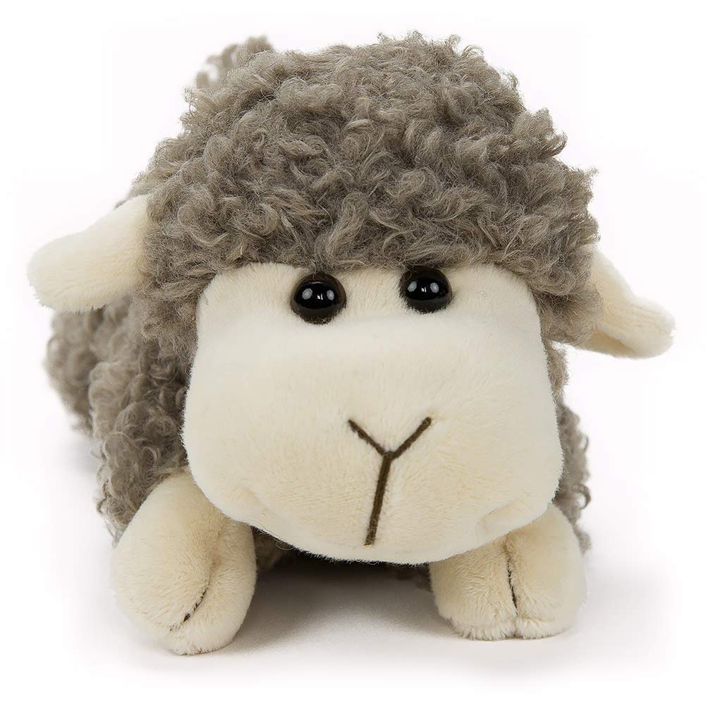 Sheep Stuffed Animal Lamb Plush Decorations 3Pcs (Sitting, Standing, Kneeling) White Sheep Toys Gift for Kids Little Girl/Boy