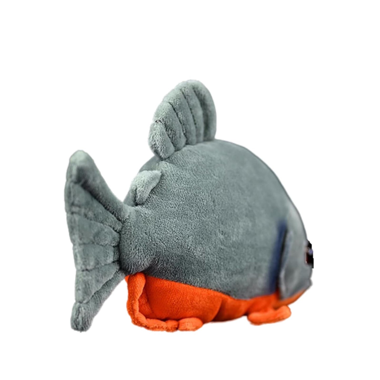 Simulation Piranha Plush,Lifelike Piranha Model,Fish Stuffed Animal,Soft Toy,Gifts for Kids,8.5 Inches Long