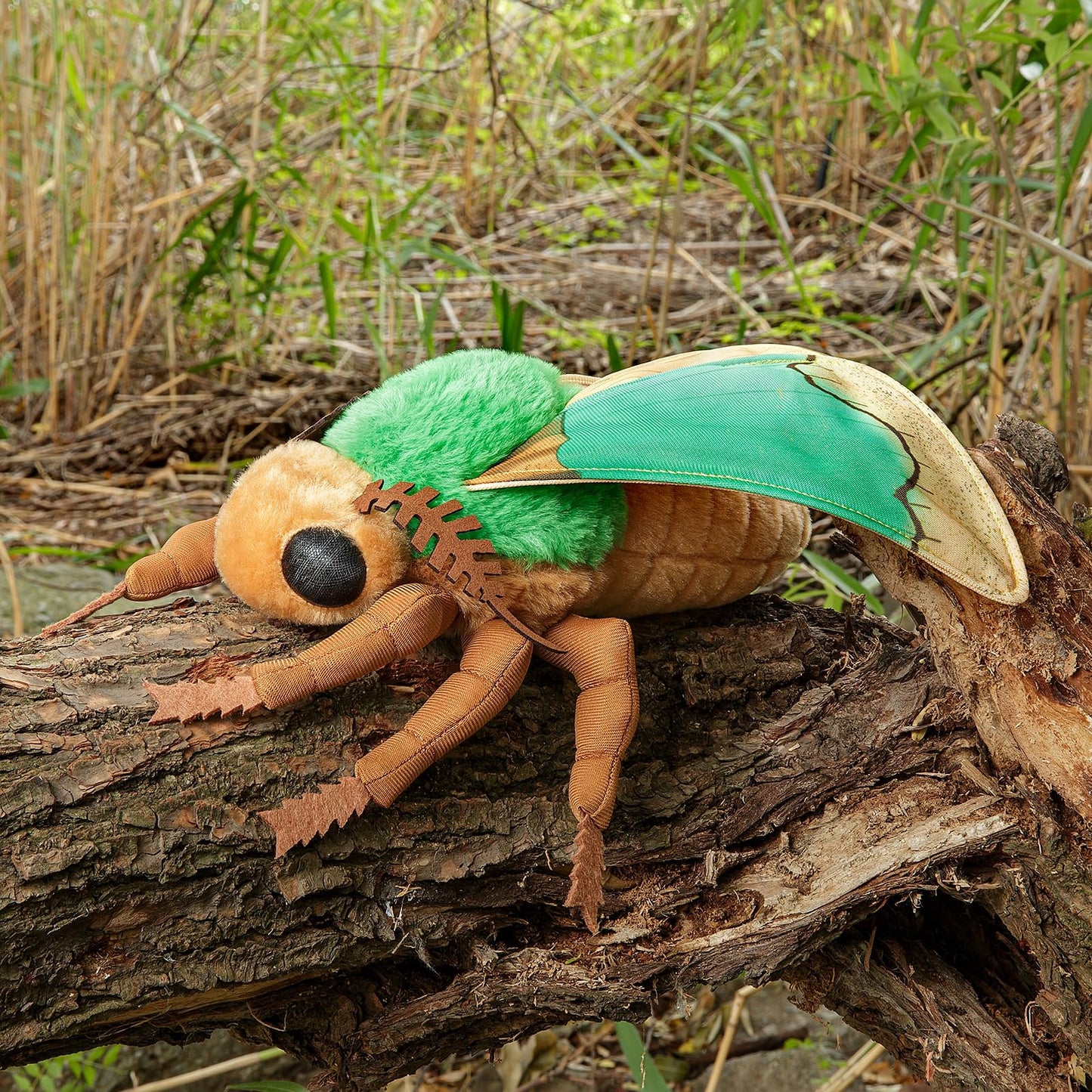 Simulation Green Moth Stuffed Animal - Green 9.8 Inch,Moth Plush Toy, Soft Moth Stuffed Toy for Kids,Home Decor, Cuddle Toy