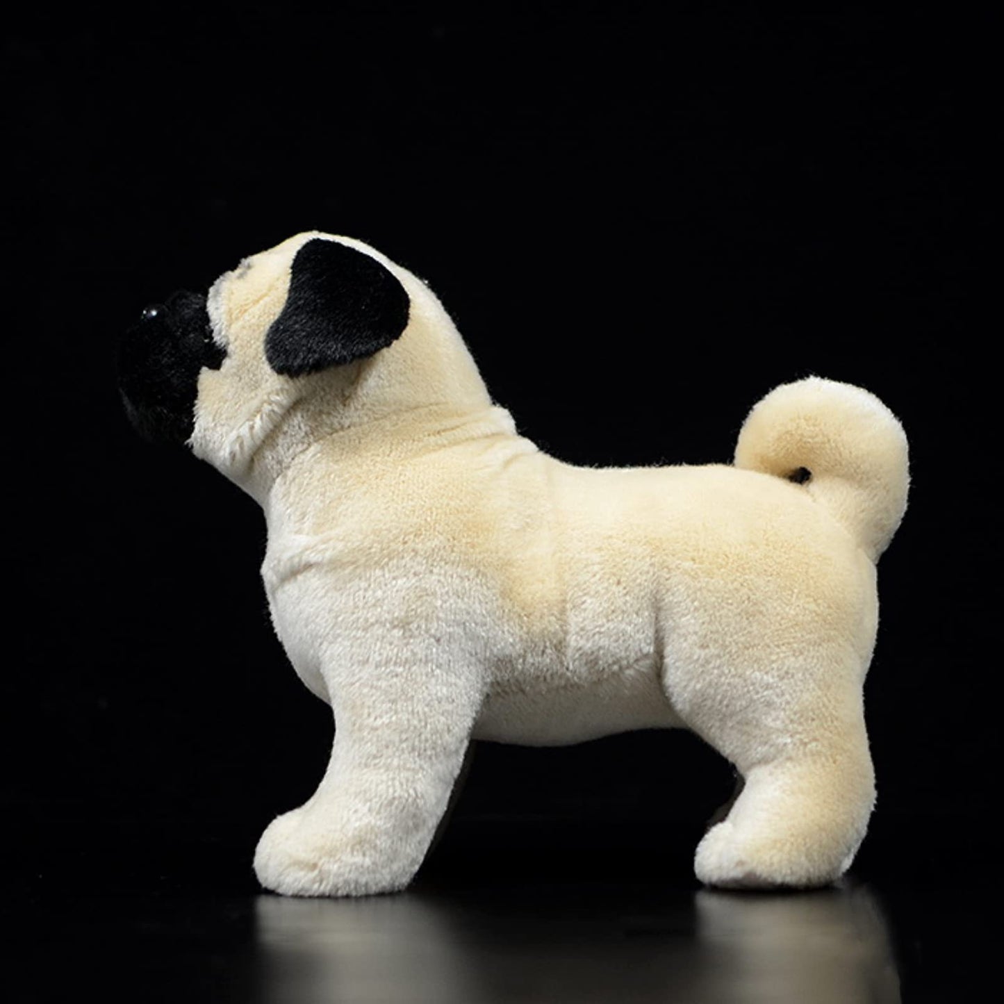 Realistic Pug Stuffed Animal-10.63" Dog Toy,Girl Toys,Gifts for Kids, Hugging Toy