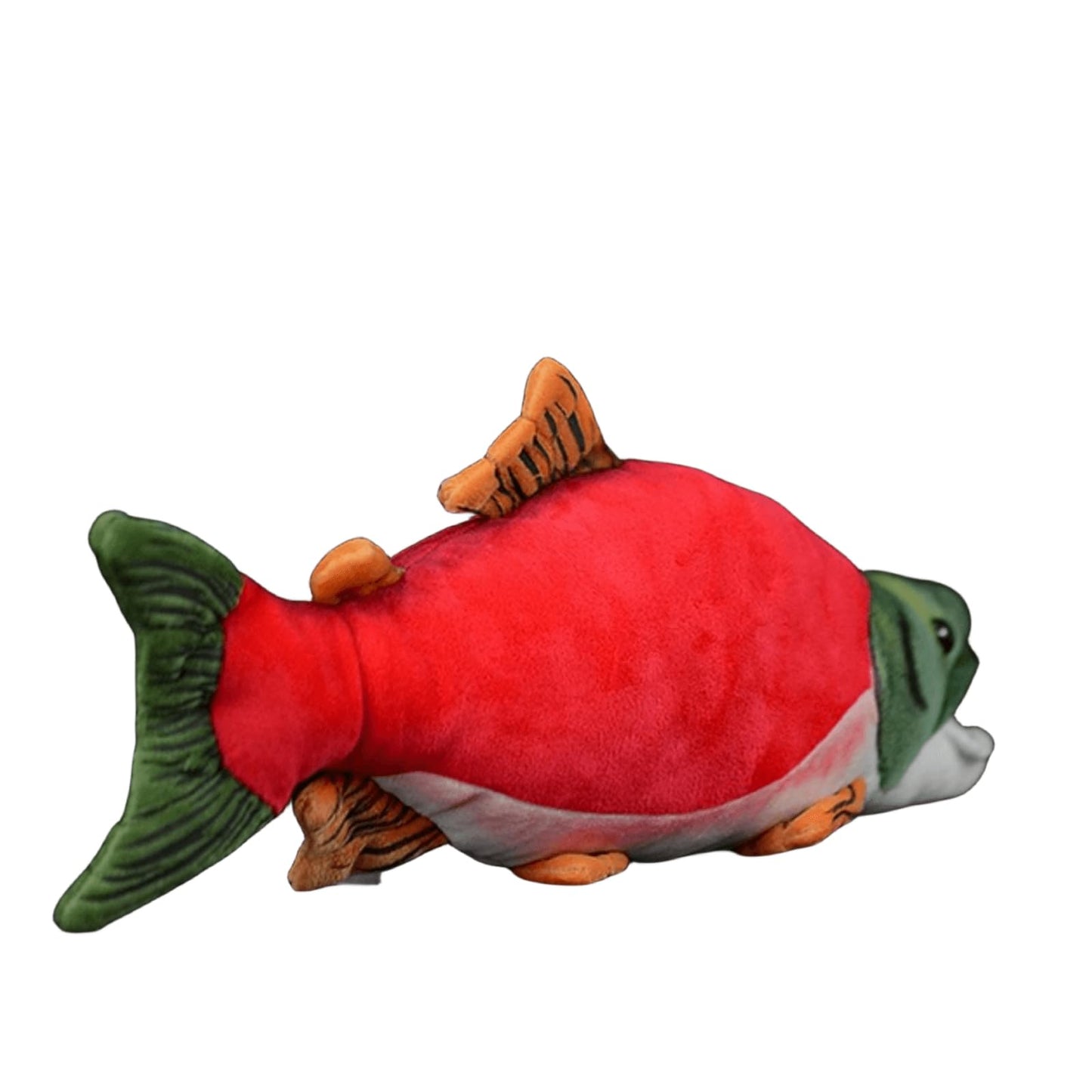 Simulation Sockeye Salmon Plush-Red 15",Soft Fish Stuffed Animal,Cuddly Toys,Children's Day Gifts for Kids,Girls Stuff