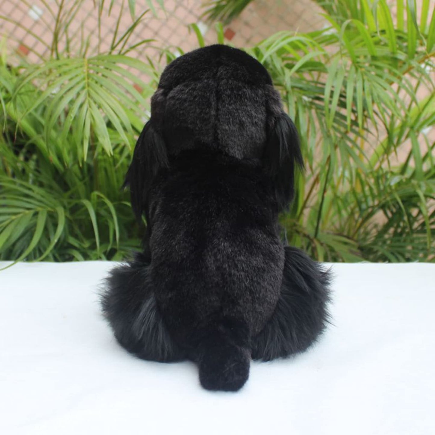 Realistic Cocker Spaniel Stuffed Animal-Black 10", Cocker Spaniel Gifts,Girl Toys,Gifts for Kids,Home Decor,Hugging Toy