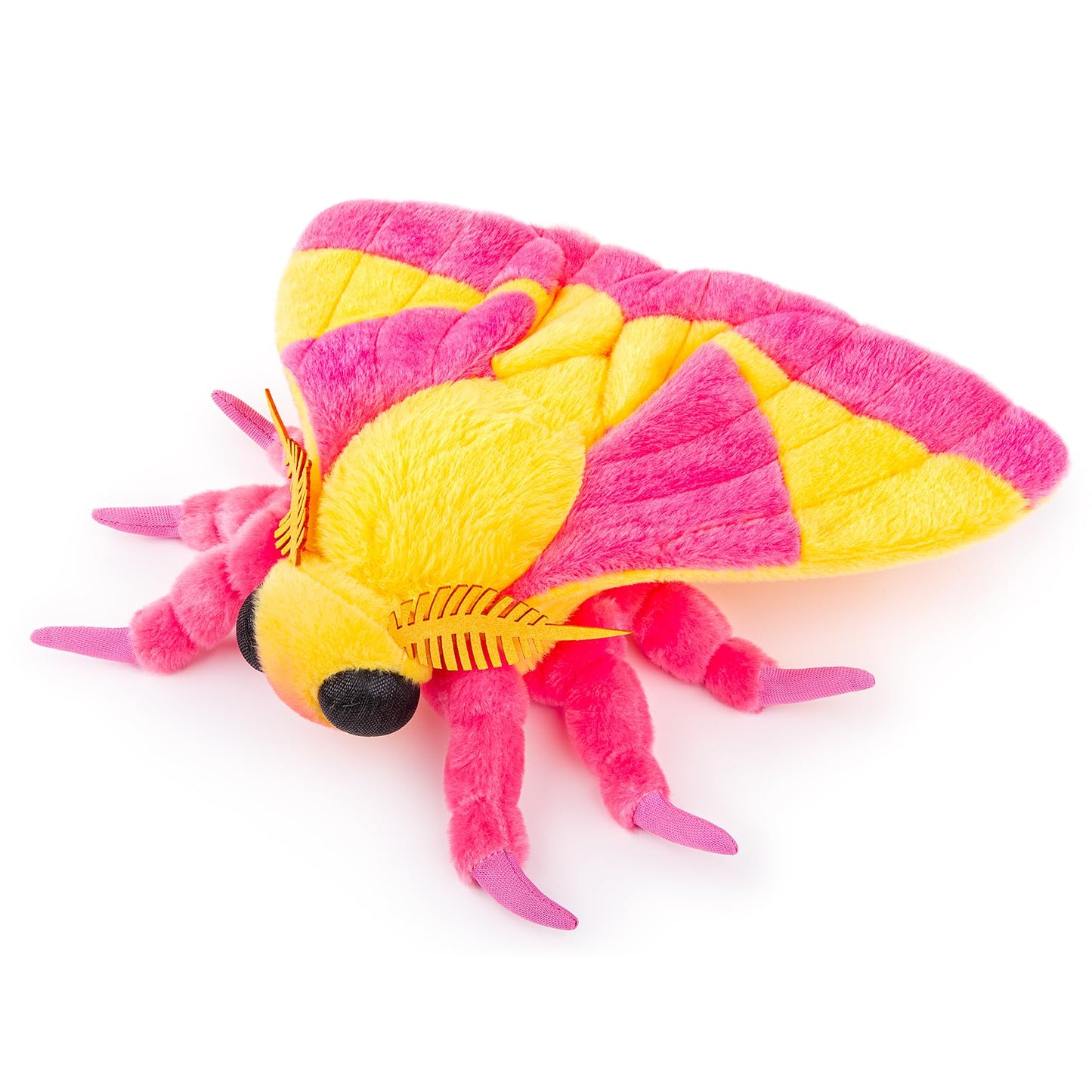 Rosy Maple Moth Plush Animal - 10 Inch, Soft Moth Stuffed Toy, Girls Toy, for Kids, Baby Gifts,Home Decor, Cuddle Toy