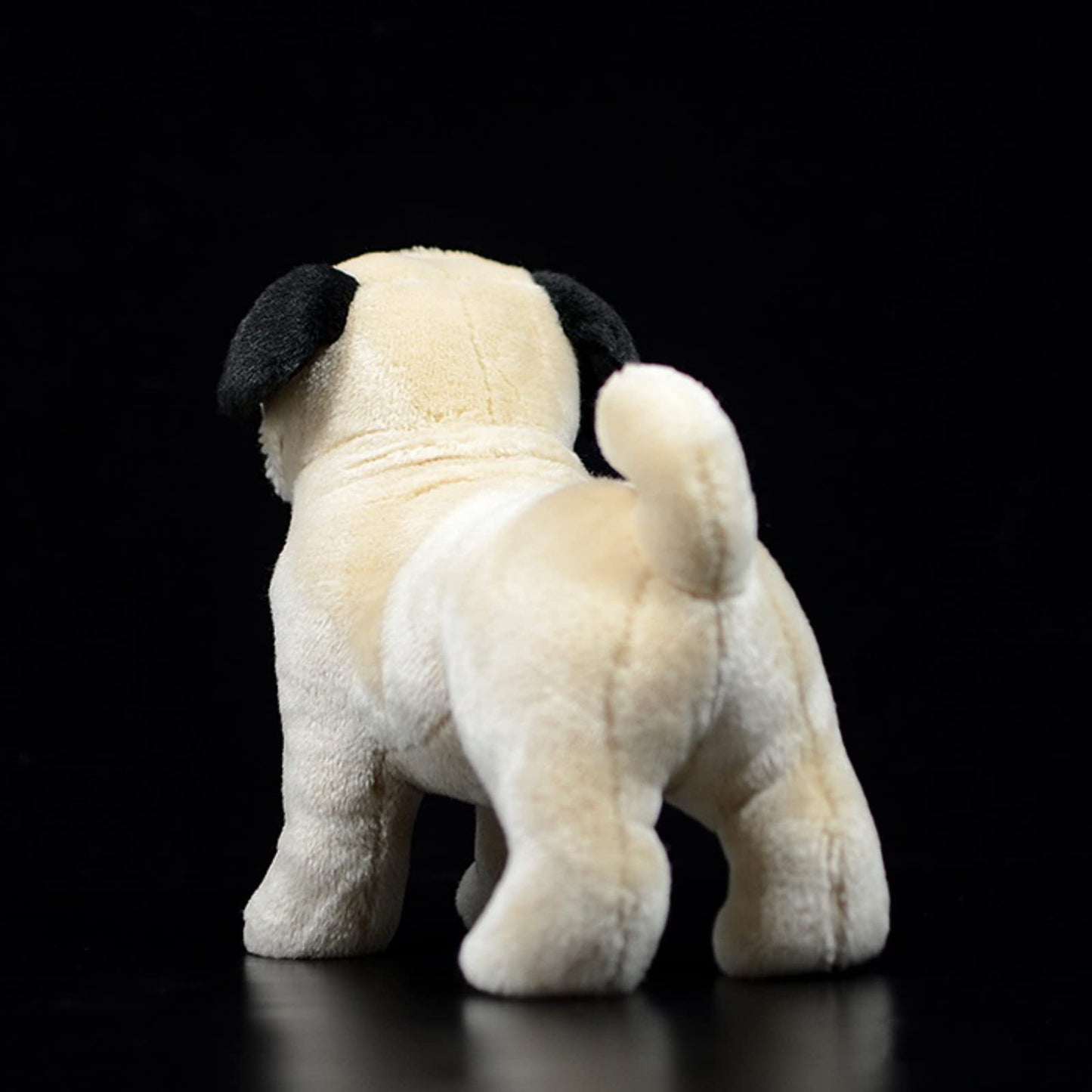 Realistic Pug Stuffed Animal-10.63" Dog Toy,Girl Toys,Gifts for Kids, Hugging Toy