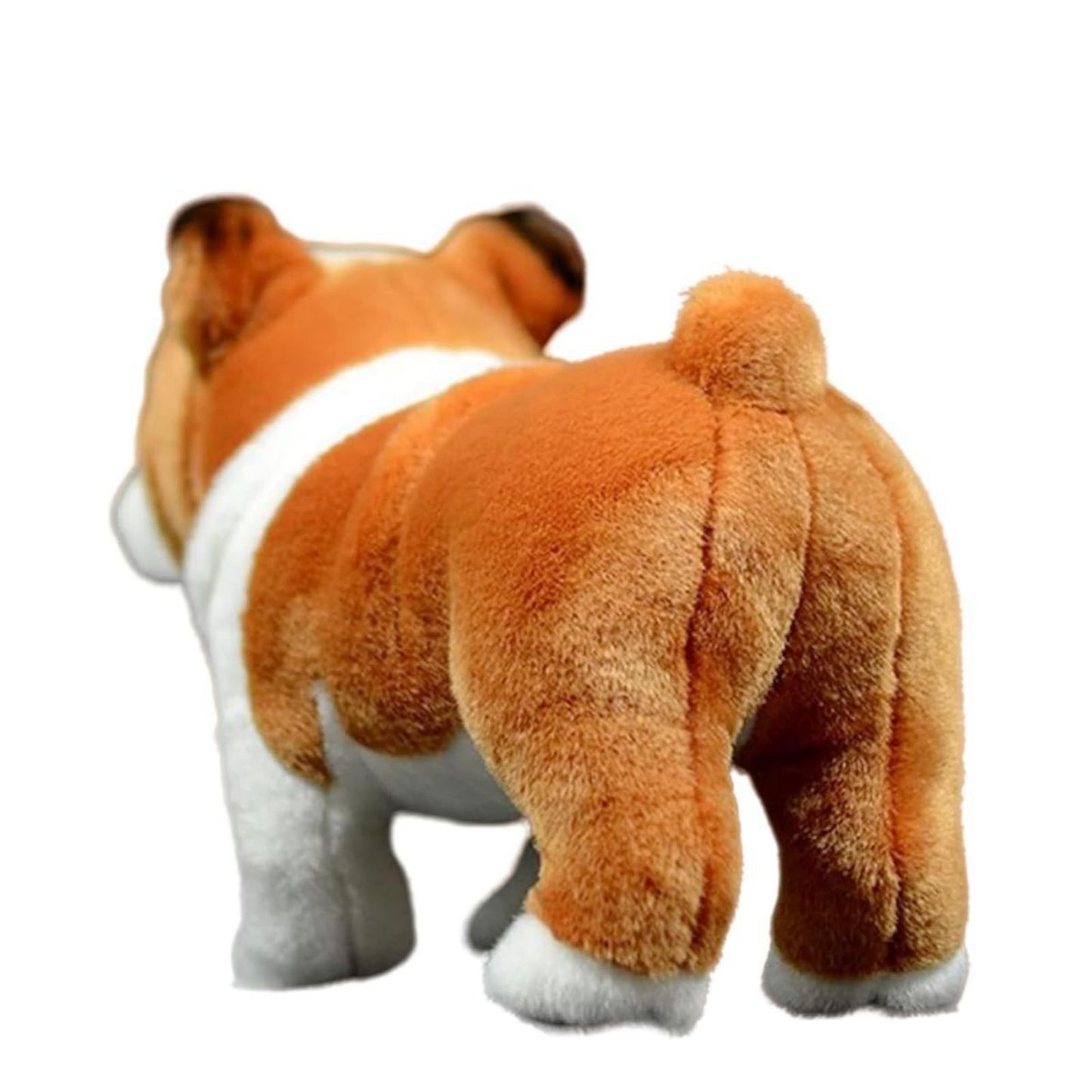 Lifelike Bulldog Plush-11.8" Bulldog Stuffed Animal,Soft Dog Stuffed Animals for Girls and Boys,Kid's Plush Toy,Hugging Plush