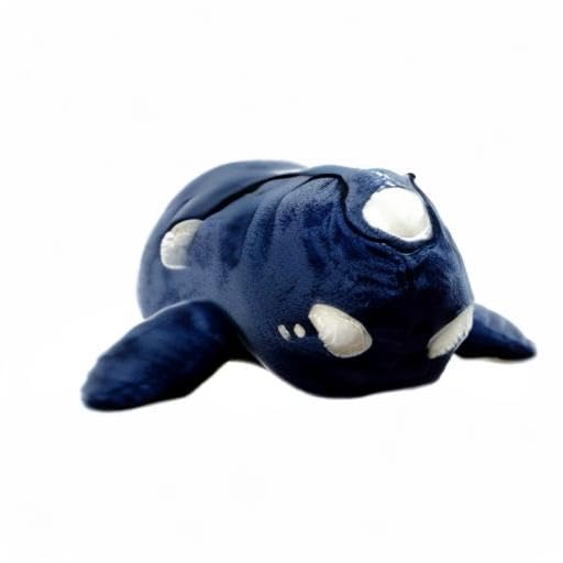 Lifelike Right Whale Plush-17.7",Tumor Head Whale Stuffed Animal,Stuffed Animals for Boy,Shark Plush,Gifts for Kids,Home Decor